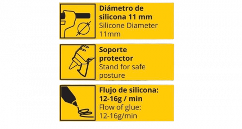Pistol de lipit cu baghete de silicon [4]