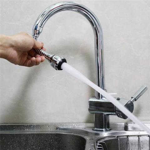 Prelungitor flexibil pentru robinet chiuveta, cu functie dus [3]