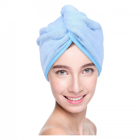 Prosop stil turban pentru uscarea parului [3]