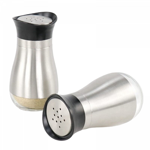 Recipient pentru condimente din inox si sticla [1]