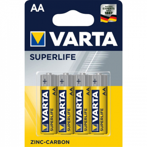 Electronice și led - Set 4 baterii varta superlife AA
