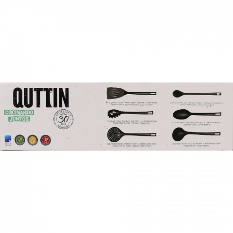 Set 6 ustensile de bucatarie din nylon rezistent la caldura [8]