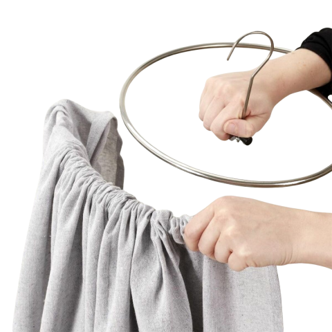 Suport circular pentru uscare haine si lenjerie de pat din inox [1]