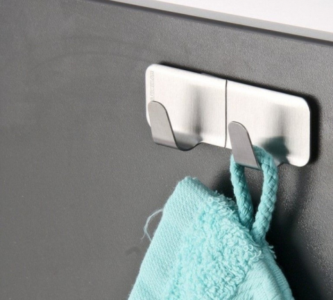 Suport dublu pentru prosoape de maini din inox [2]