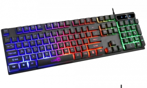 Tastatura gaming cu iluminare LED si cablu USB [1]