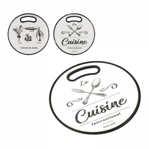 Tocator rotund din plastic Cuisine, diametru 30 cm [2]