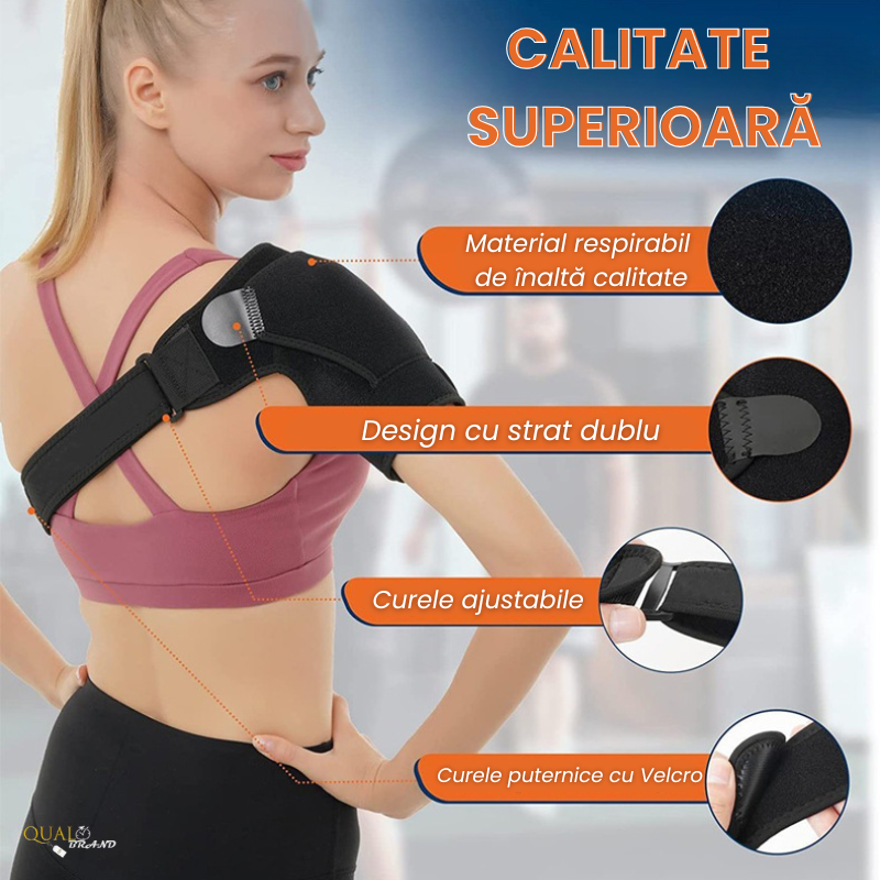 Orteza Umar, Presiune Reglabila, Suport eficient, Anti-Dureri, Material Rezistent, Sustinere articulatie, Neagra [3]