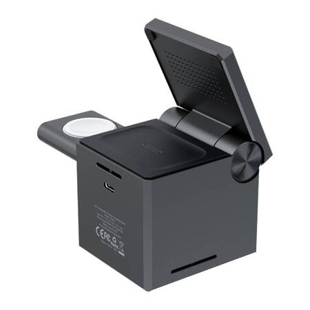 15W inductive charger (black) T632-F 3-in-1 [4]