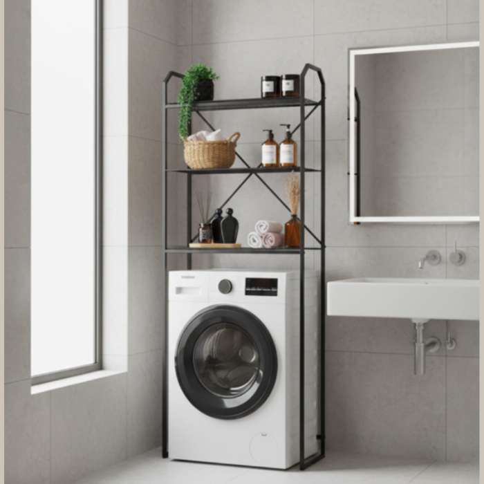 Etajera metalica peste masina de spalat [3]