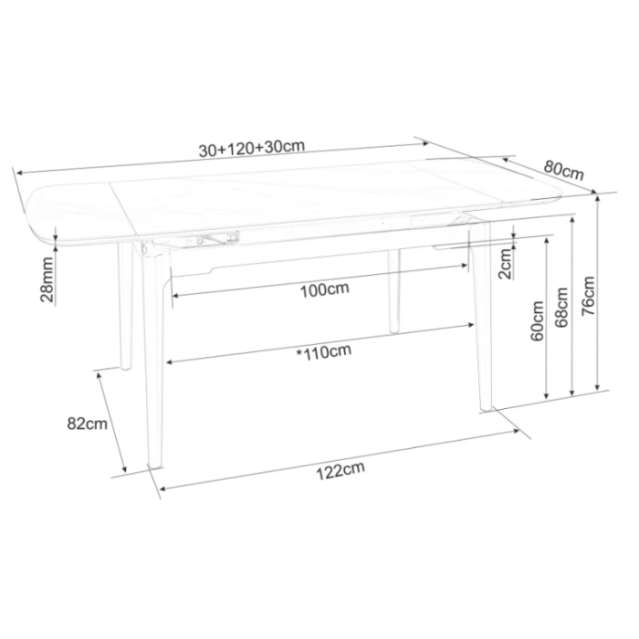 Masa extensibila 6 persoane [5]