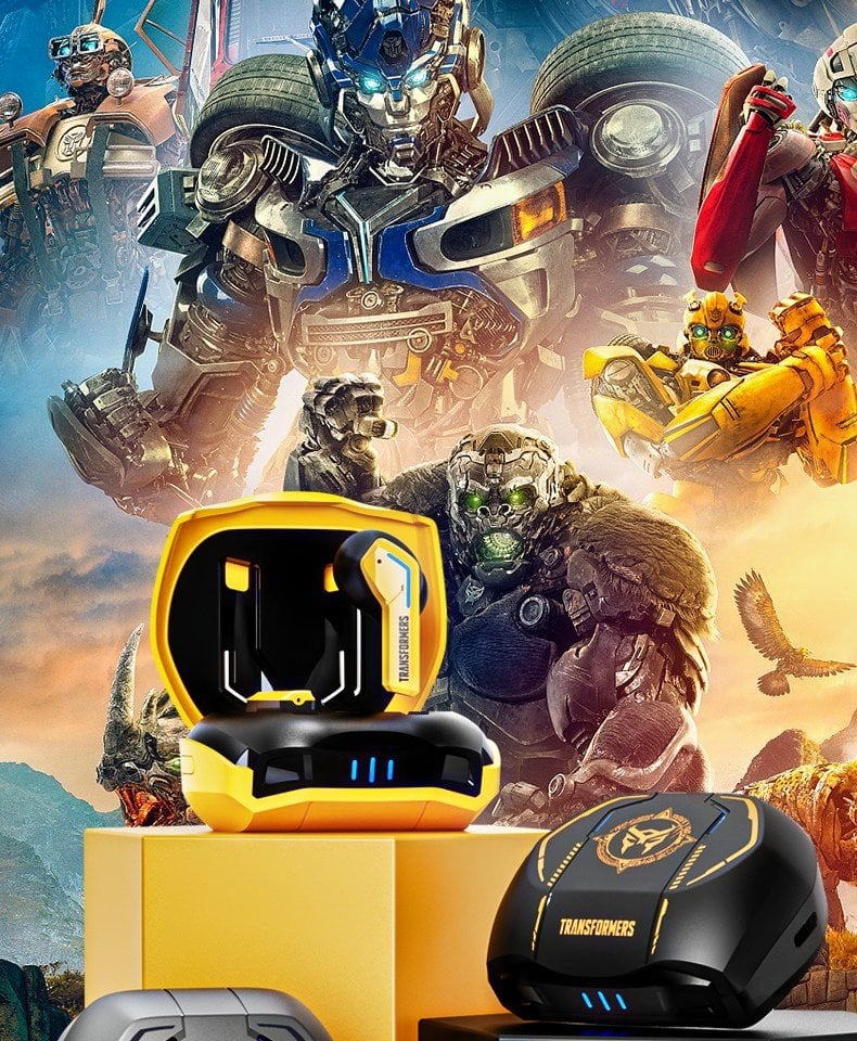 Casti wireless bluetooth de calitate brand Transformers [2]