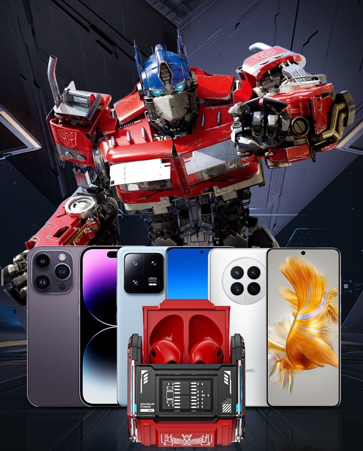 Casti wireless bluetooth de calitate brand Transformers [6]