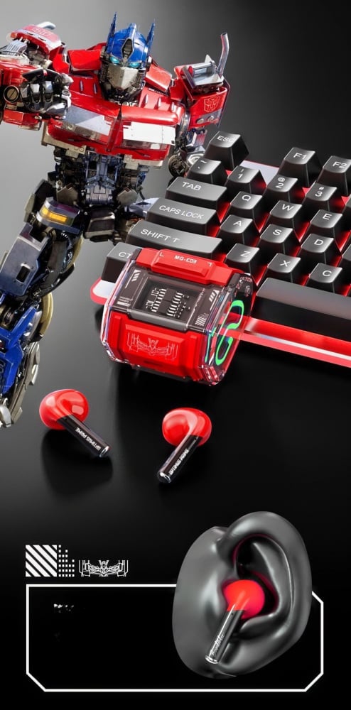 Casti wireless bluetooth de calitate brand Transformers [4]