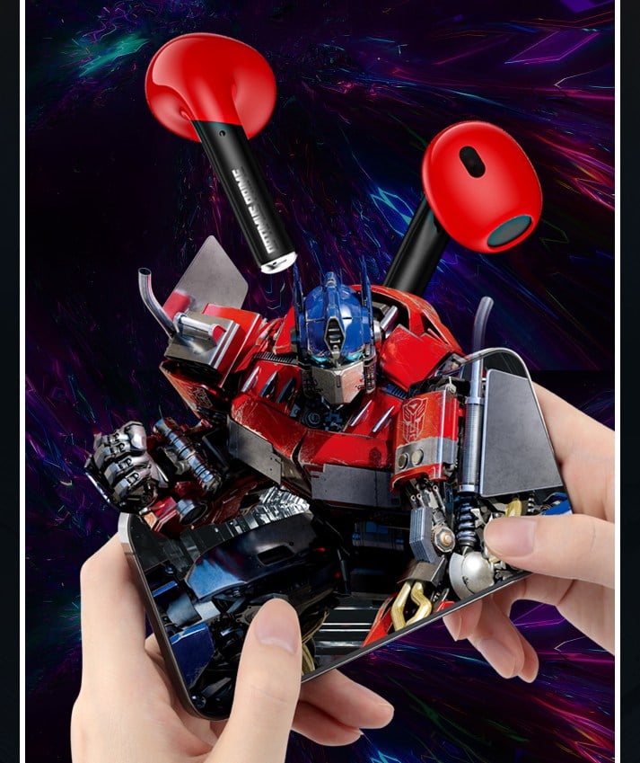 Casti wireless bluetooth de calitate brand Transformers [5]