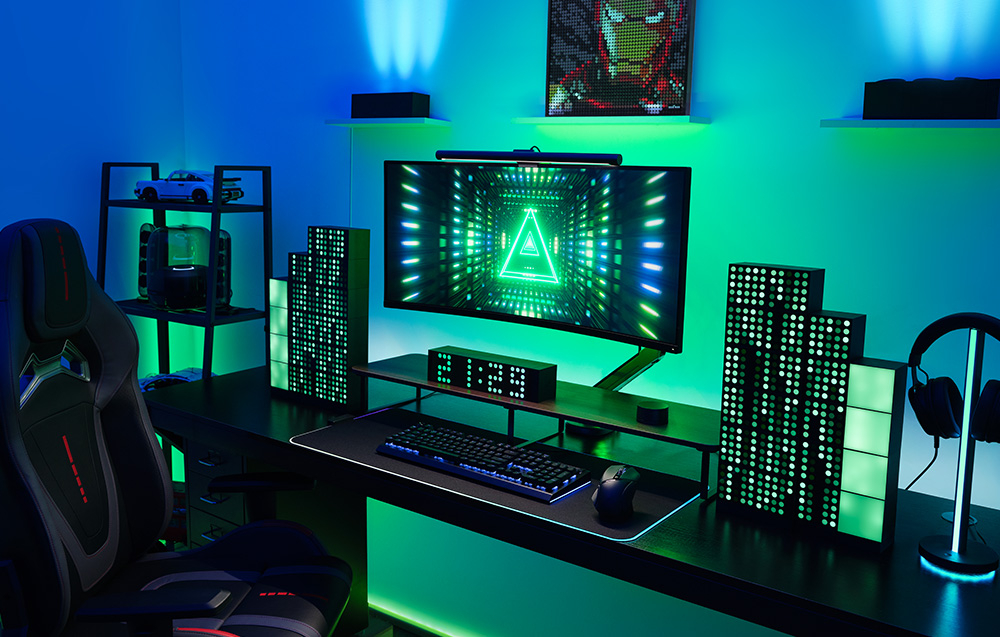 Yeelight Cube Light Smart Gaming Lamp Matrix - Cub atasabil la baza [1]