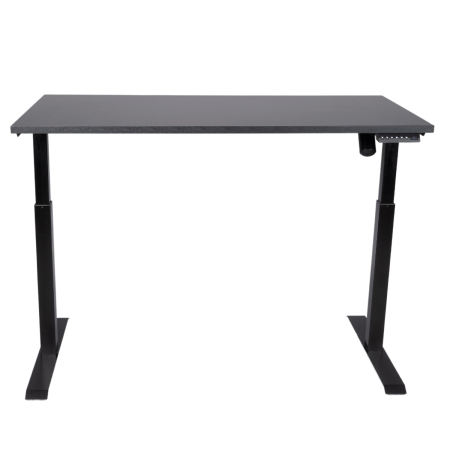Birouri reglabile electric cu 1 motor - Birou reglabil electric TerrA3  Black– profil pătrat, 1 motor