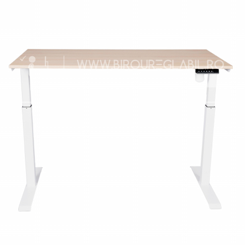 Mobilier de birou - Birou reglabil electric TerrA3 – profil pătrat