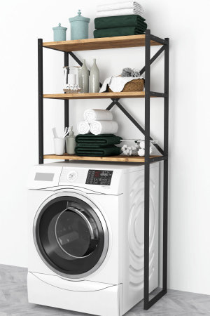Baie - Etajera peste masina de spalat