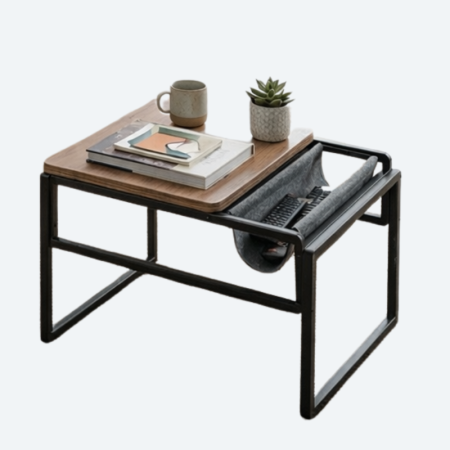 Mobilier Qubaro Metalic - Masuta 2 in 1, Design Inovator „Flip & Use”