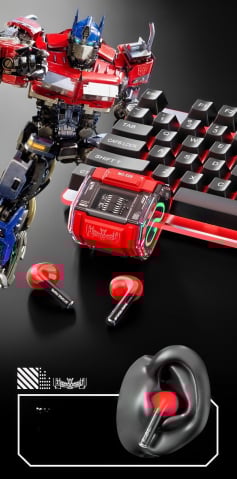 Casti wireless bluetooth de calitate brand Transformers [3]