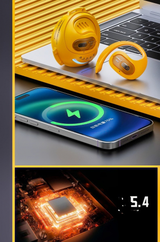 Casti wireless bluetooth de calitate brand Transformers [1]