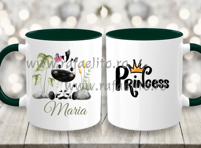 Cana Personalizata zebra draguta [1]