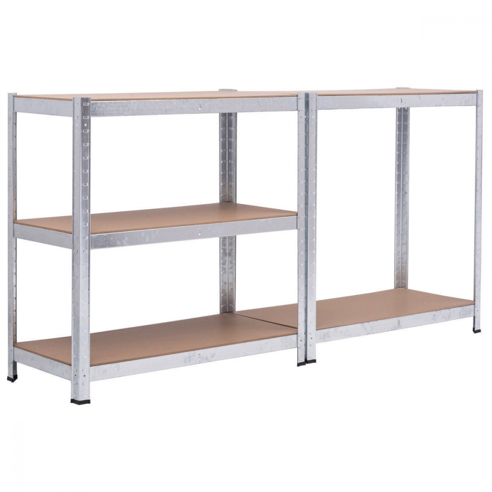 2 x Raft metalic SmartStorage Pro 5 polite, 180x90x50 cm, 250 kg/polita MDF, galvanizat [2]