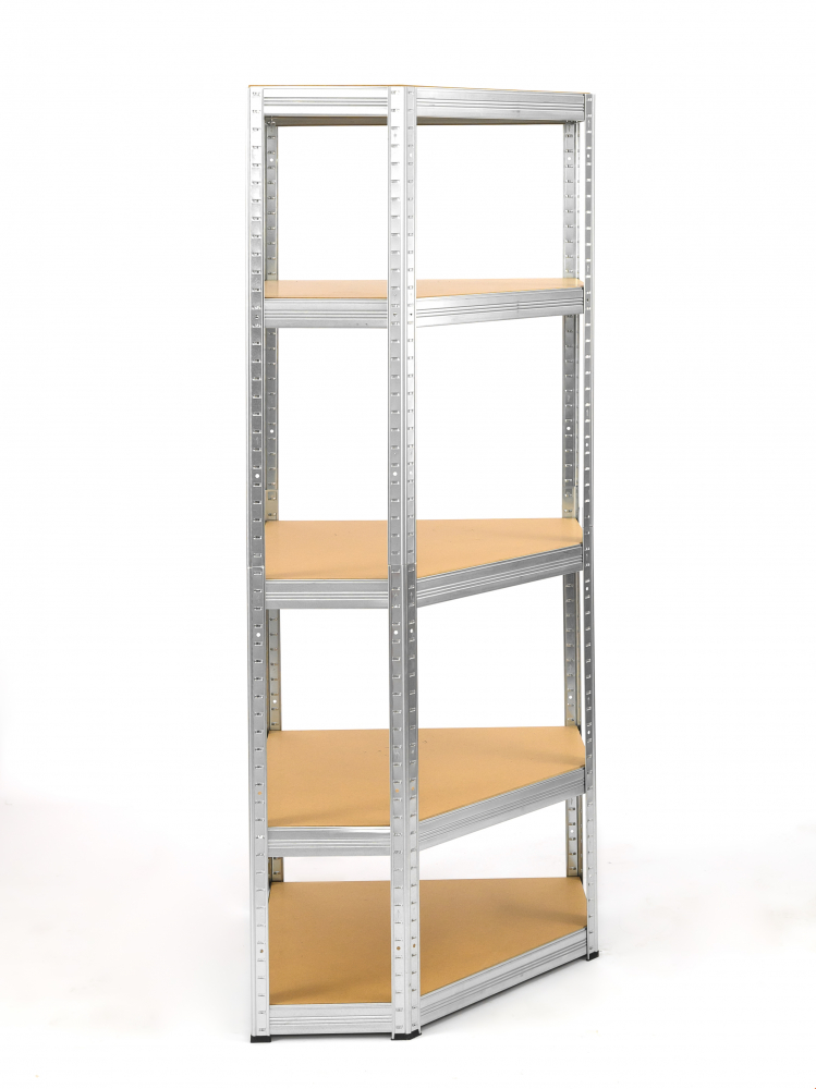 Raft colt SmartStorage 5 polite, 180x90x90x40 cm,  175 kg/polita MDF, galvanizat [3]