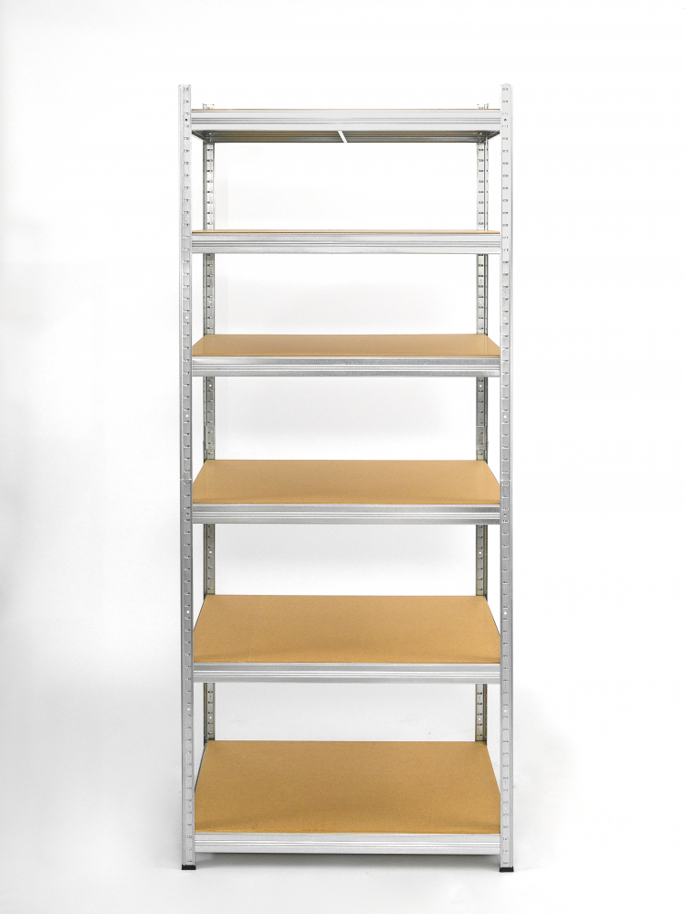 Raft metalic SmartStorage 6 polite, 220x100x40 cm, 175 kg/polita MDF, galvanizat [2]