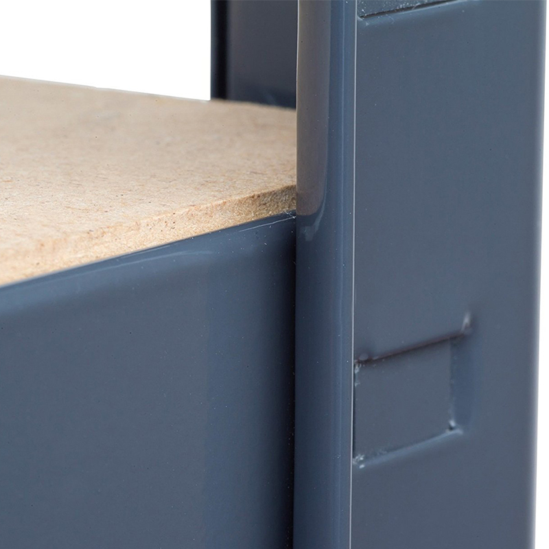 Set raft colt  SmartStorage 1x 180x90x90x40cm + 2x 180x100x40,  5 polite, 175 kg/polita MDF, gri antracit [4]