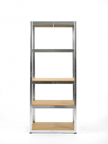 Rafturi metalice - Raft metalic SmartStorage 5 polite, 180x60x40 cm, 175 kg/polita MDF, galvanizat