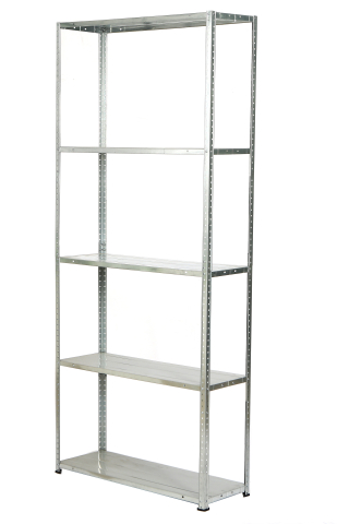 Rafturi metalice polita metal - Raft metalic SmartStorage 5 polite,170x75x30 cm, 50 kg/polita metalica, galvanizat