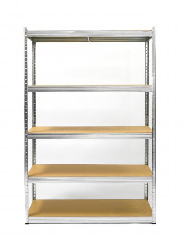 Raft metalic SmartStorage Pro 5 polite, 180x100x50 cm, 350 kg/polita MDF, galvanizat [0]