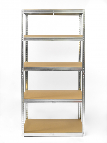 Raft metalic SmartStorage 5 polite, 180x90x40 cm, 175 kg/polita MDF, galvanizat [0]