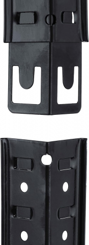 Set raft colt  SmartStorage 1x 180x90x90x45cm + 2x 180x120x45,  5 polite, 175 kg/polita MDF, gri antracit [1]