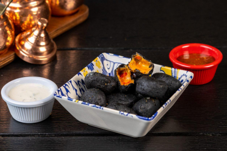 Cheesy Black Nuggets