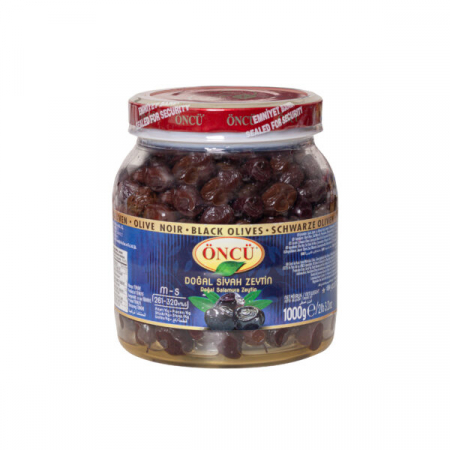 MARKET PRODUSE TURCESTI - MASLINE NEGRE TURCESTI 1 KG S-M