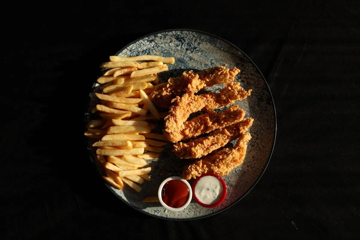 Meniu 5 Crispy de Pui