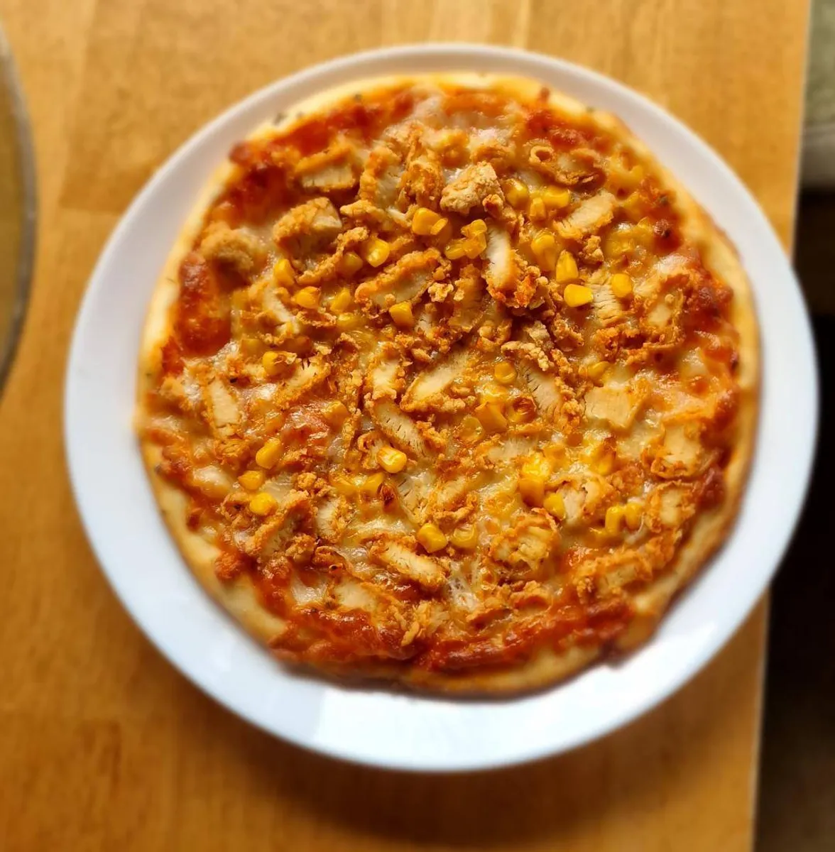 Mini Pizza Crispy si Porumb 22 Cm