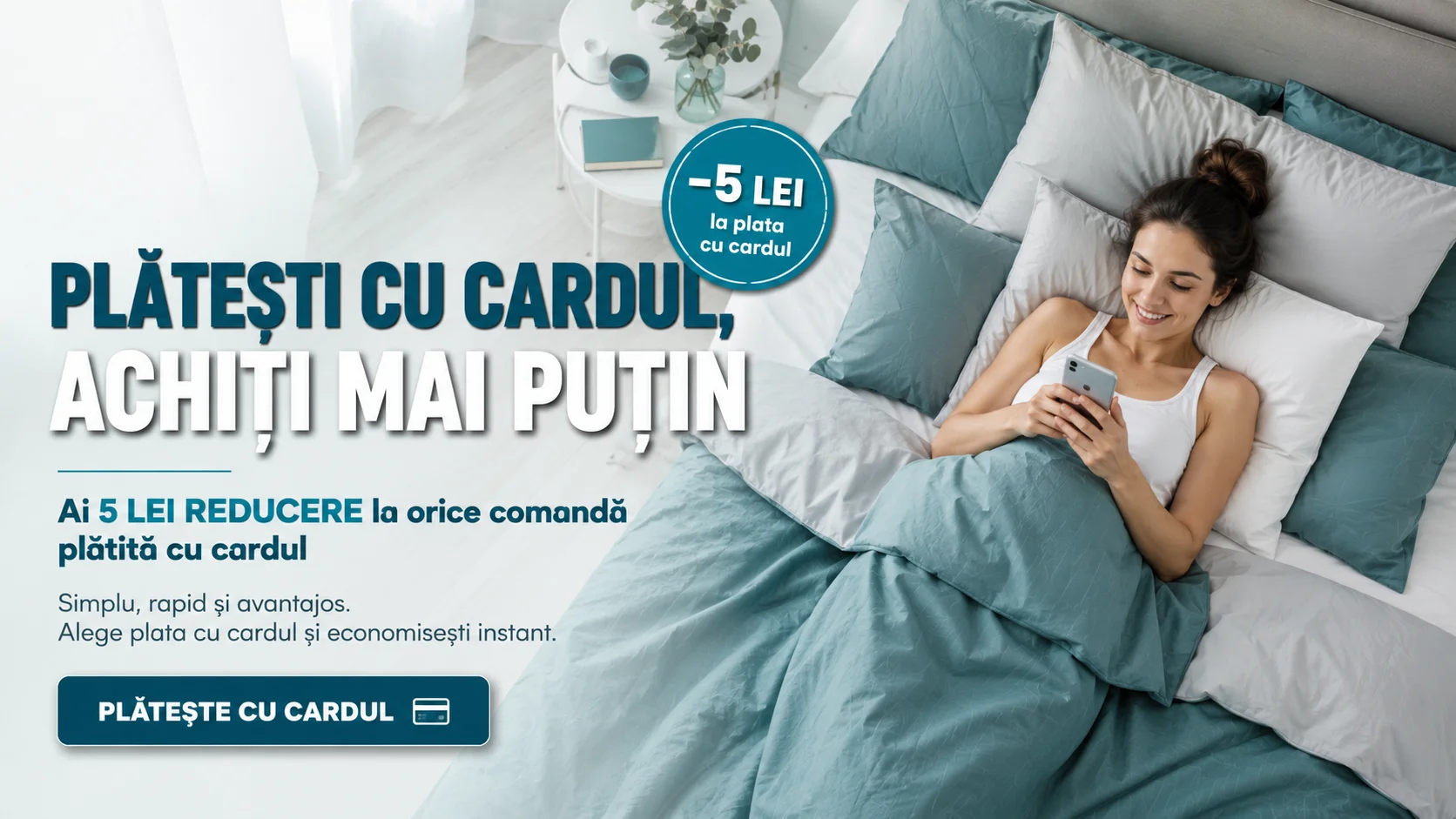 Achita online cu cardul