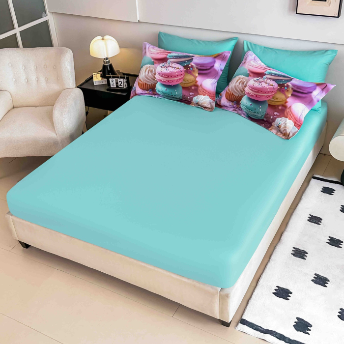 Lenjerie Bumbac Finet 6 Piese Cu Elastic 5D [3]