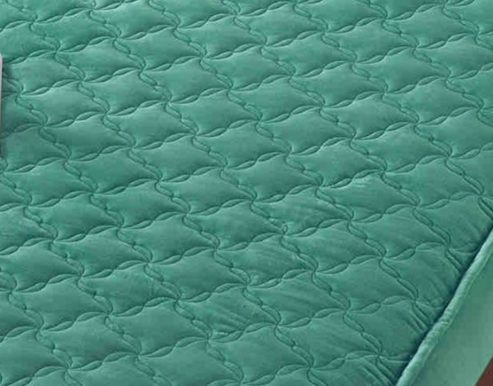 Husa Tip Topper Din Catifea 140x200 + 2 Fete De Perna [3]