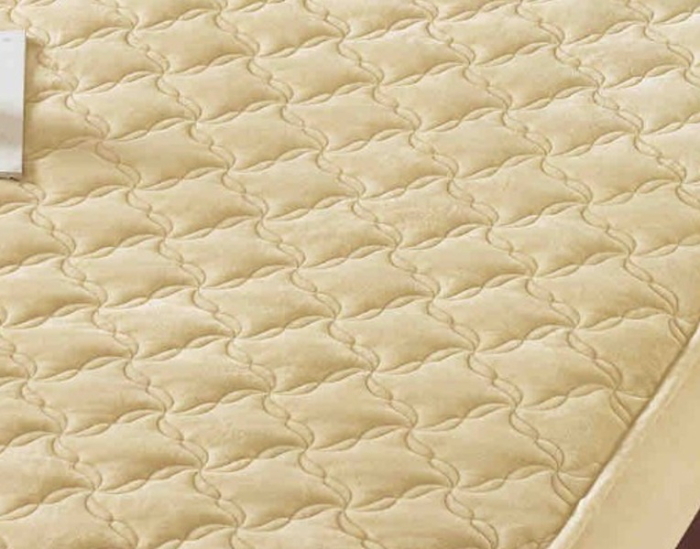 Husa Tip Topper Din Catifea 140x200 + 2 Fete De Perna [3]