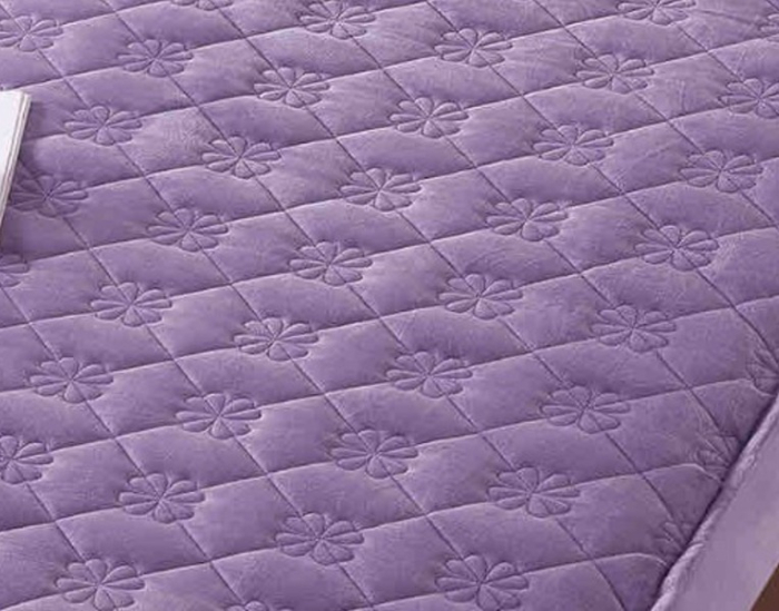 Husa Tip Topper Din Catifea 140x200 + 2 Fete De Perna [3]
