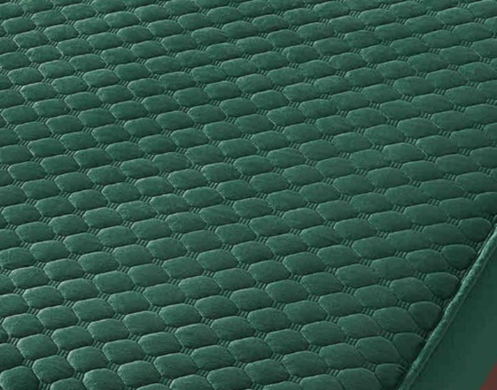Husa Tip Topper Din Catifea 180x200 + 2 Fete De Perna [3]
