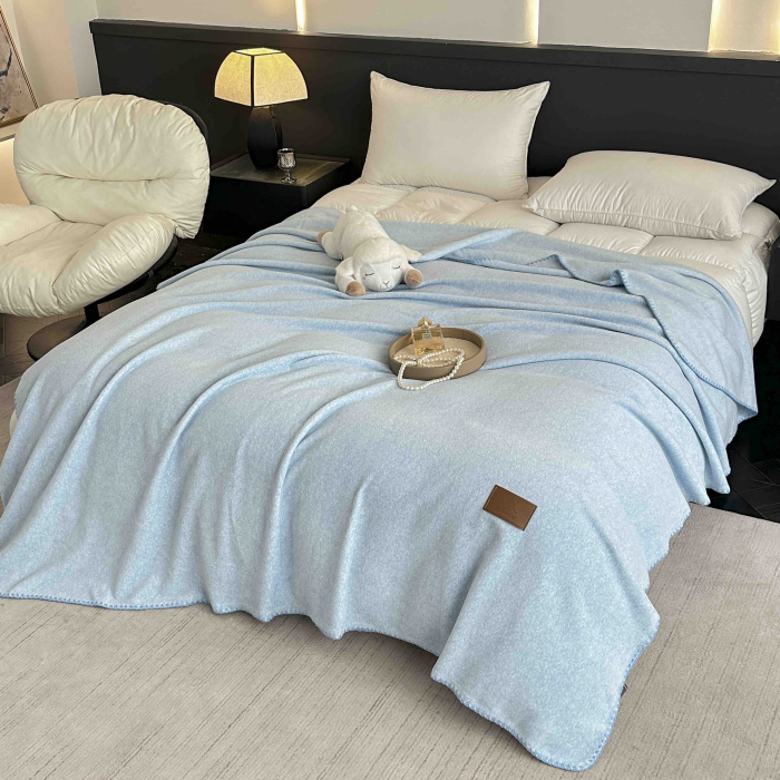 Pătură Cocolino Ultra Soft – Textura de Cașmir, 200x230cm, cu geanta de depozitare [2]