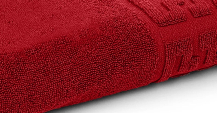 Prosop de Baie Bumbac 100%, 50x90 - Rosu [3]