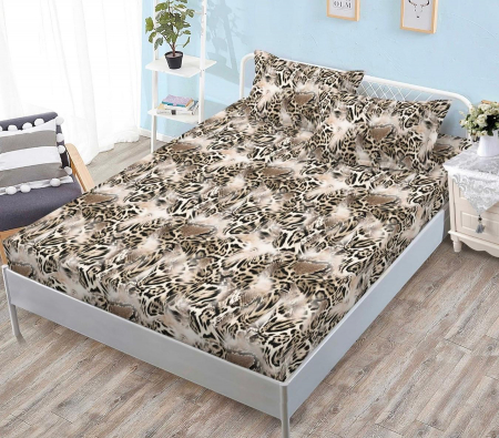 Huse De Pat Finet Bumbac - Husa de pat cu elastic din Bumbac Finet + 2 Fete de Perna