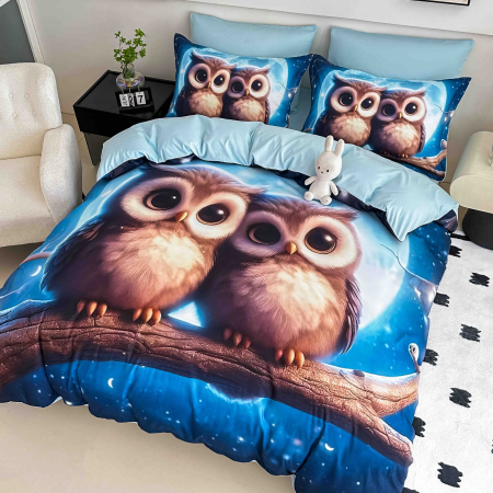 Lenjerii Bumbac Finet 5D - Lenjerie Bumbac Finet 6 Piese Cu Elastic 5D