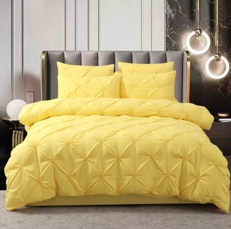 Lenjerii Uni Cu Pliuri Cearceaf Pat Clasic - Lenjerie De Pat Cu Pliuri